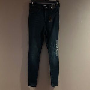 Express New Women's Dark Skinny Jeans